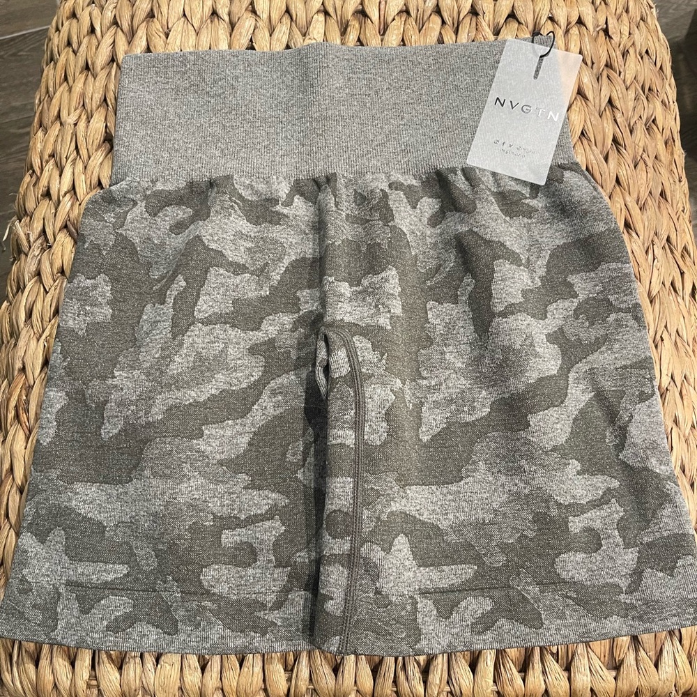 NVGTN Seamless Camo Shorts